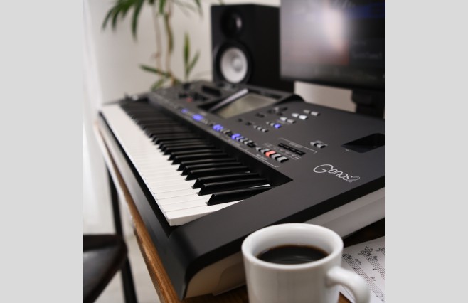 Display Model Yamaha Genos2 Keyboard & Speakers - Image 24